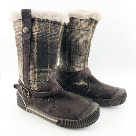 skechers fur lined boots